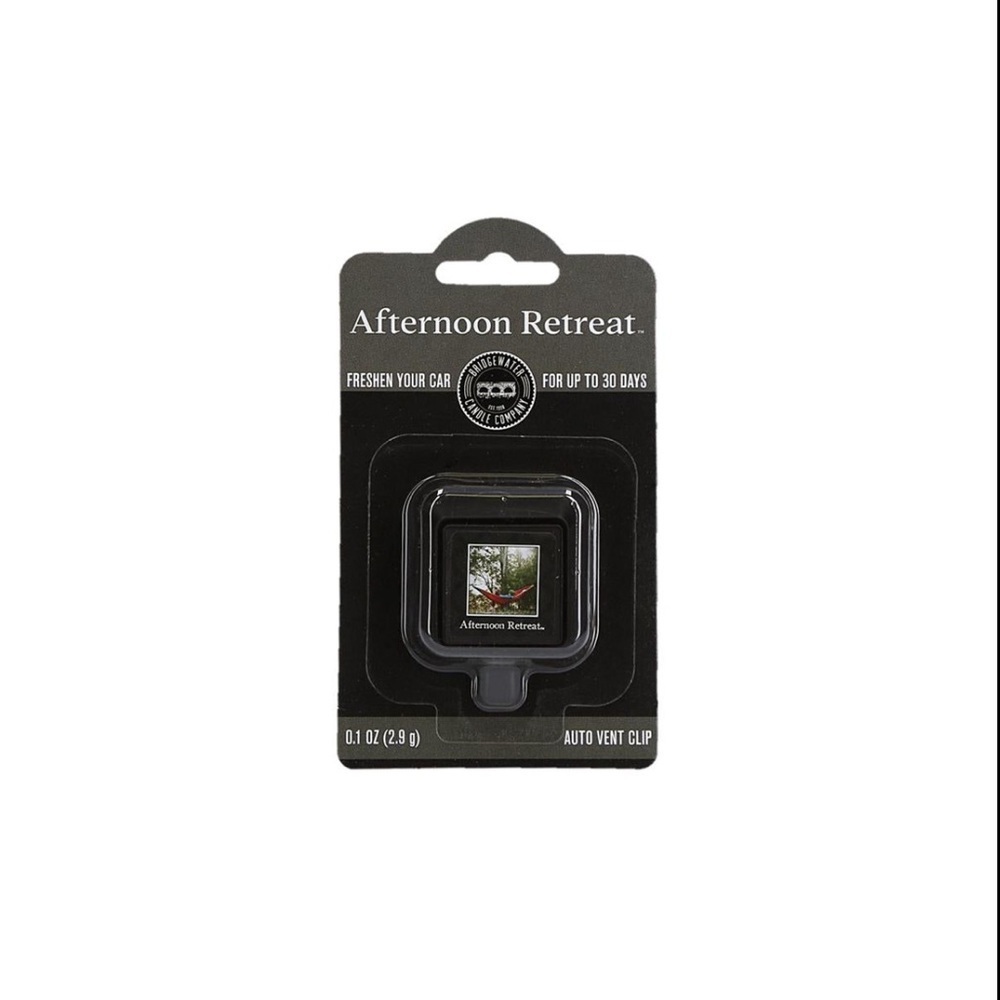 Bridgewater Candle Company Afternoon Retreat Auto Vent Clip Air Freshener - Picture 2 of 4